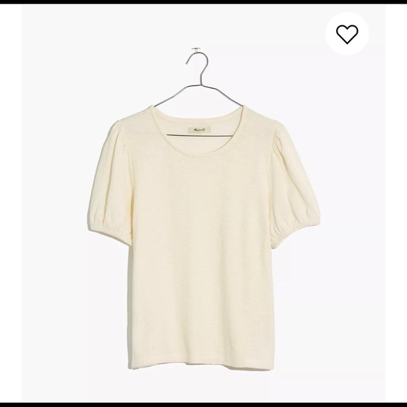 Madewell Tops - Madewell puff sleeve shirt